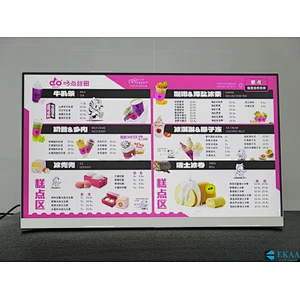 24-Zoll Digitales Tisch-Menüdisplay